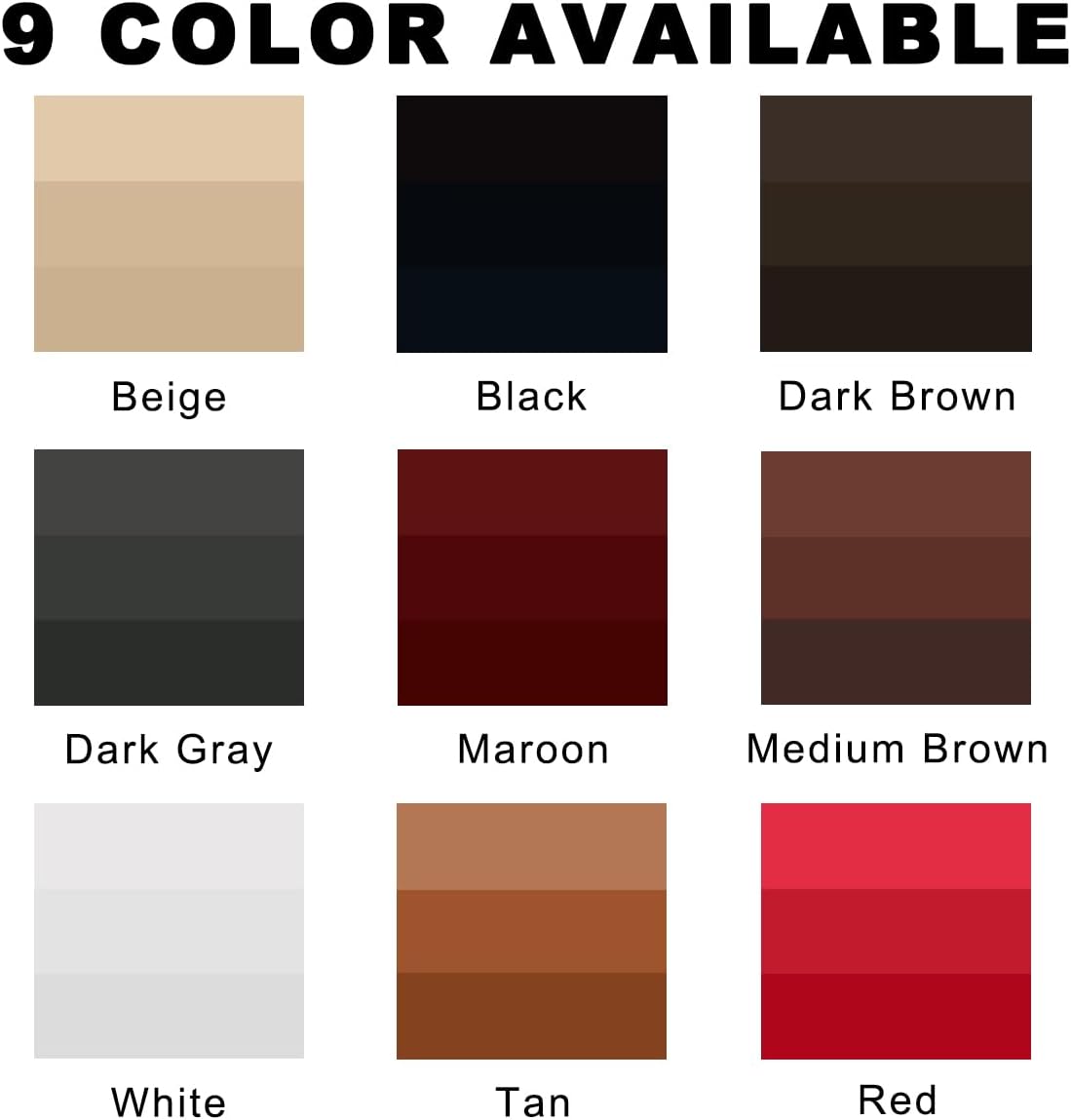 Leather Scratch Repair Balm-Leather Color Restorer for Couches Leather Scratch Remover for Carseat Boots Leather Couch Scratch Repair Couches (Dark Gray)