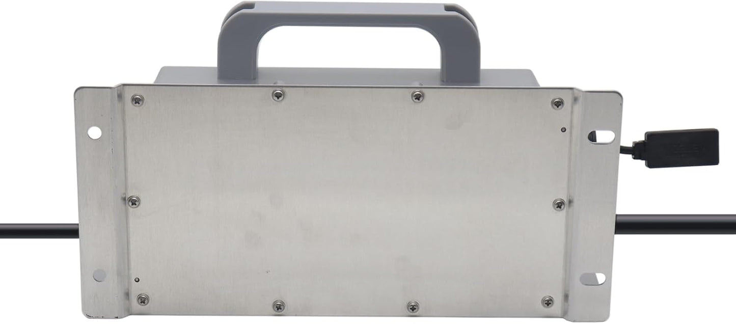 20 AMP Battery Charger Replacement for 36 Volt EZGO EZ-GO TXT Golf Cart, Waterproof IP68 with D-Plug/Powerwise Style Plug