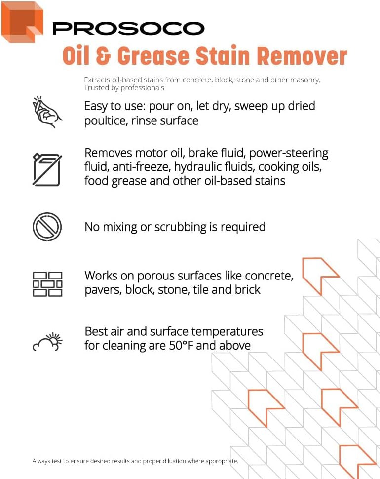 PROSOCO O&G Stain Remover