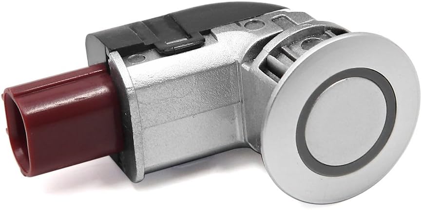 X AUTOHAUX 39680-SHJ-A61-B0 Car Bumper Reverse Silver Tone Parking Assist Sensor for Honda Odyssey 2005-2009 for Honda CR-V 2004-2013