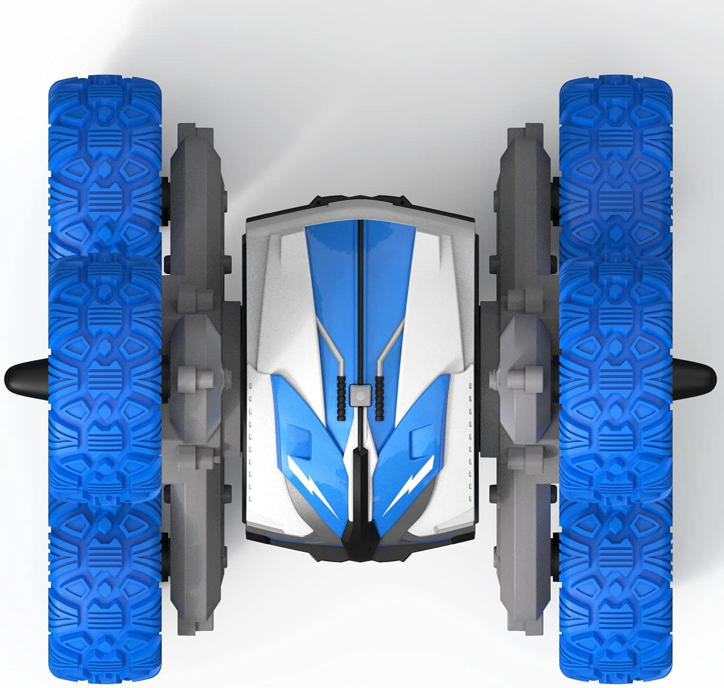 Threeking Waterproof RC Stunt Car Remote Control Cars Double-Sided Driving 360 Degree Flips Rotating Indoor Outdoor Toys Gifts Presents for 6 7 8 9 10 11 12 Year Old Kids Boys Girls