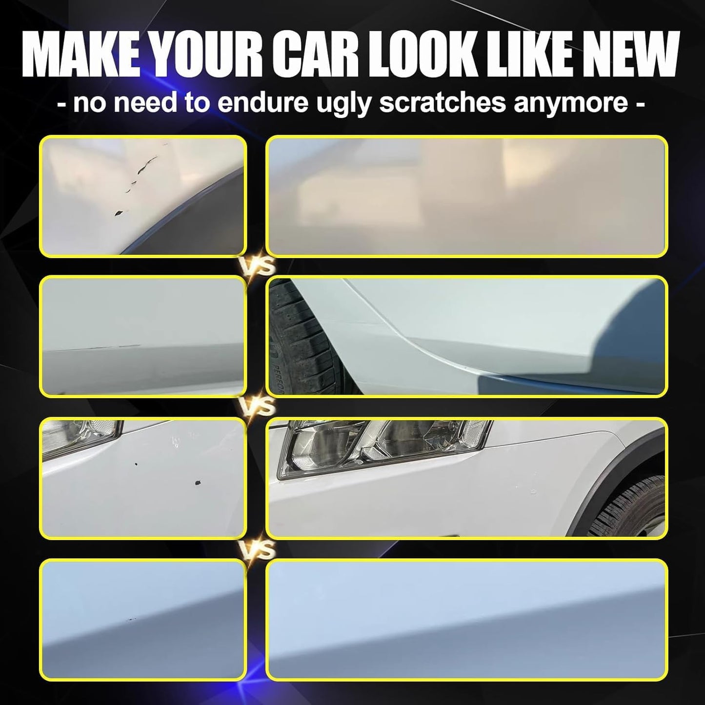 KIKIMO for Mazda Touch Up Paint(Soul Red Crystal Metallic(46V)), Car Paint Repair Kit for Mazda, 2 In 1 Scratches Repair with Pen Tip and Brush, Color-Matched for Quick & Easy Fix