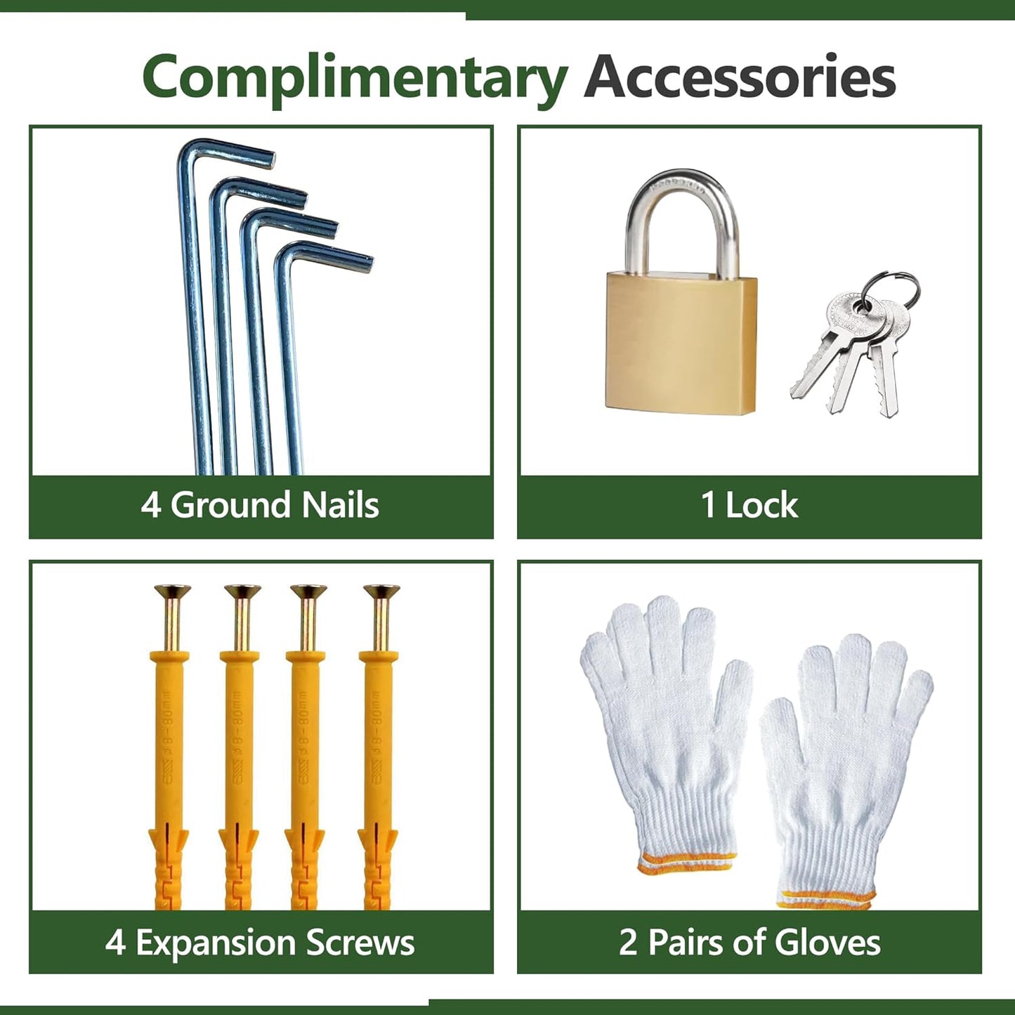 Outdoor Storage Shed, 6 X 6ft Metal Galvanized Steel Garden Shed with Floor Frame, Utility Tool Shed Storage House for Backyard, Patio, Lawn