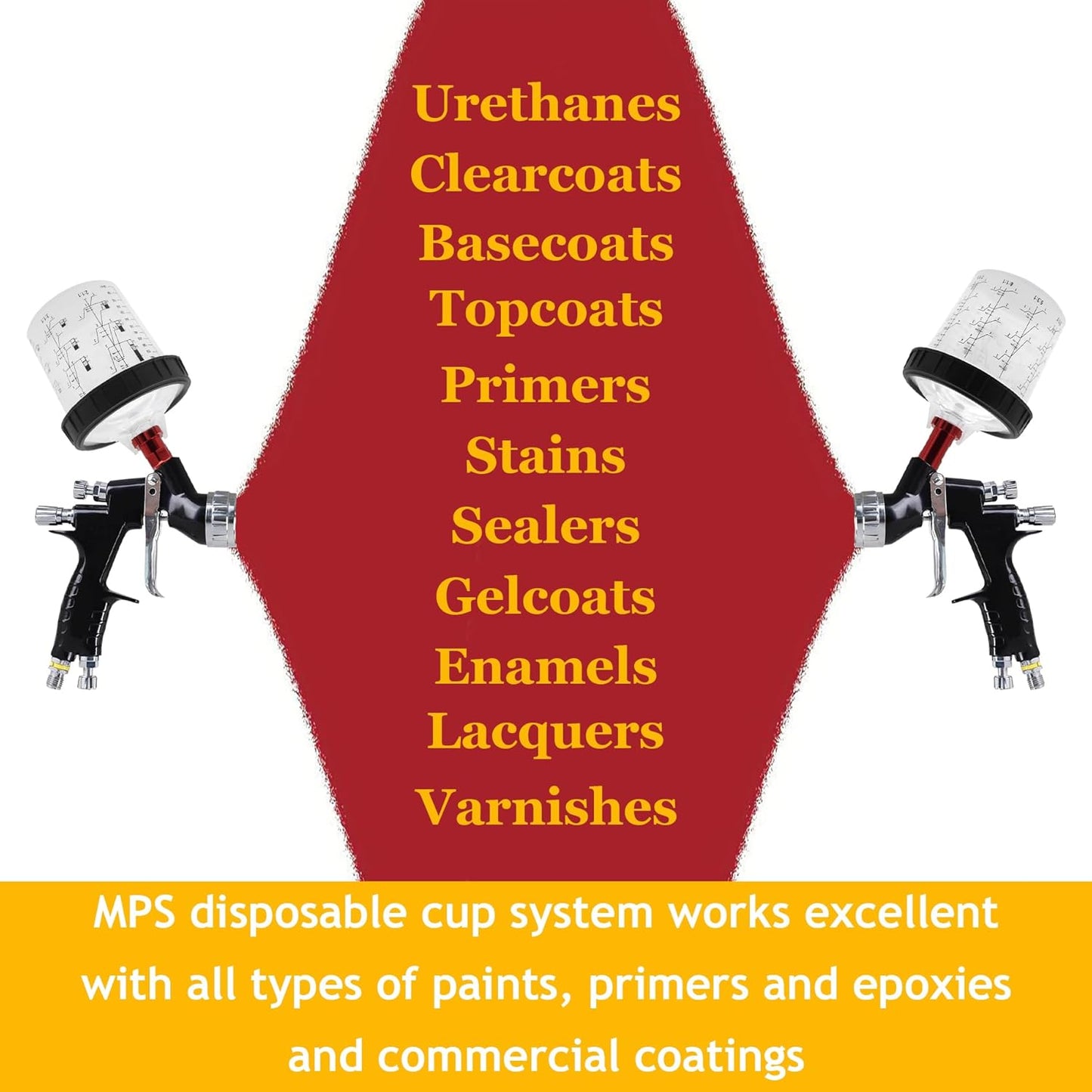 Disposable Paint Cup 20 Ounce (600 ml) Kit - 20 Paint Mixing Cups Liner, 20 Filter Lids, 2 Spray Gun Adapters, 5 Sealing Plugs, 1 Hard Cup,1 Sealing Ring, 1 Stirrer, for Car & DIY Painting