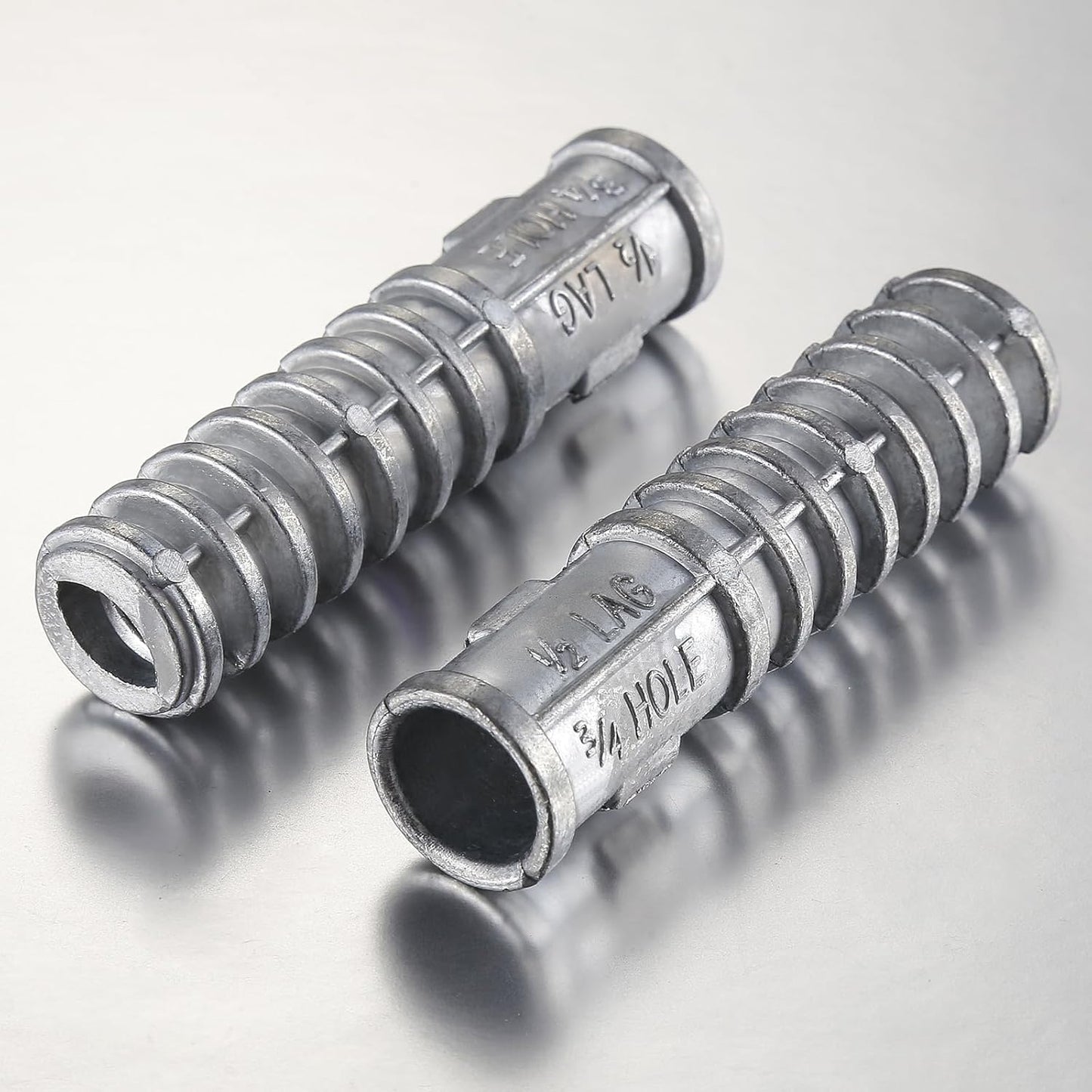 Wensilon(30pcs) 3/8 * 2-1/2 Lag Shield Anchor Long Zinc Alloy Bolts Concrete Anchors, Zinc Alloy Masonry Anchors Hole