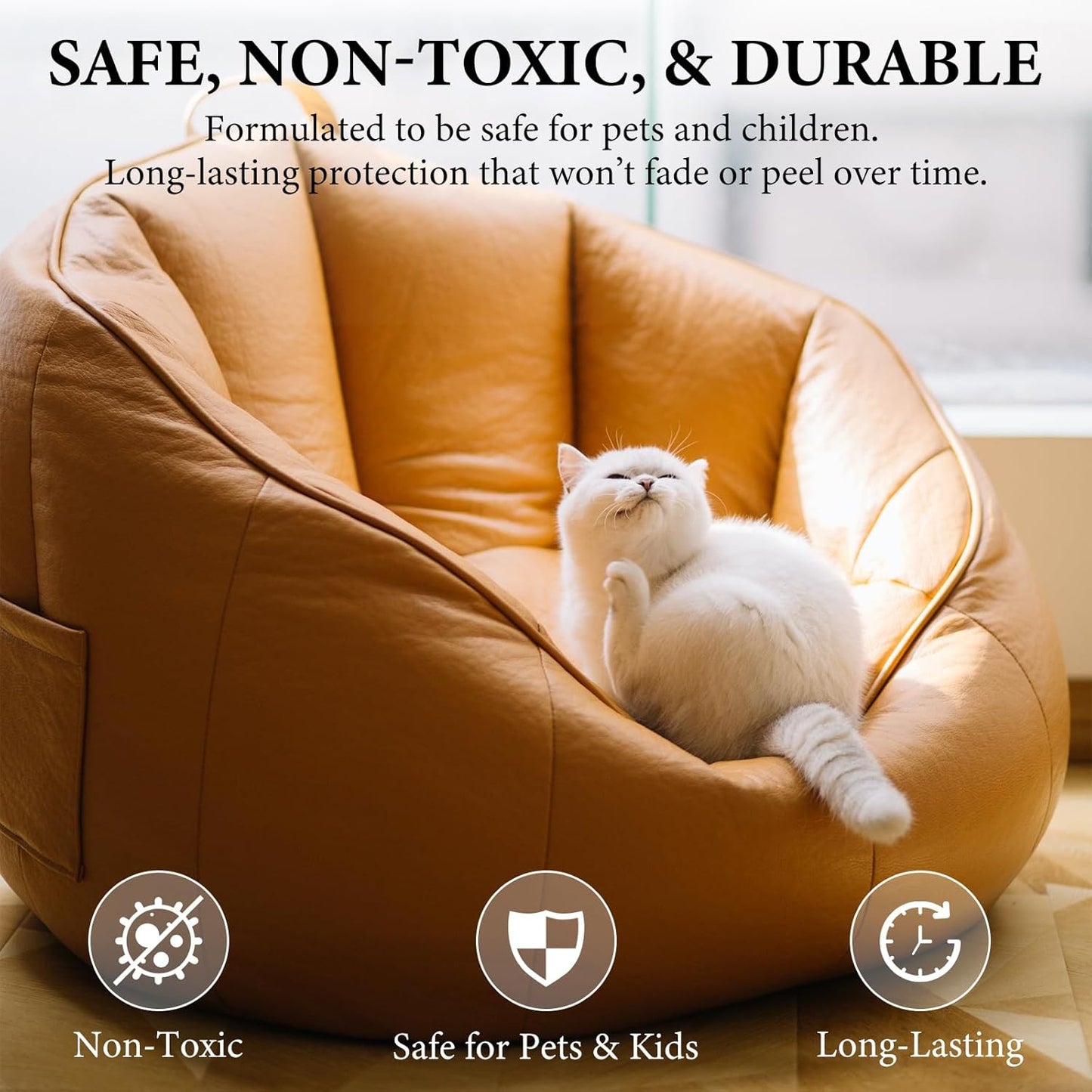 Leather Recoloring Balm Leather Color Restorer Scratch Repair Leather Paint for Furniture Couches Car Seats Shoes Bags Leather Dye and Restorer Restores Faded and Scratched Leather-Beige