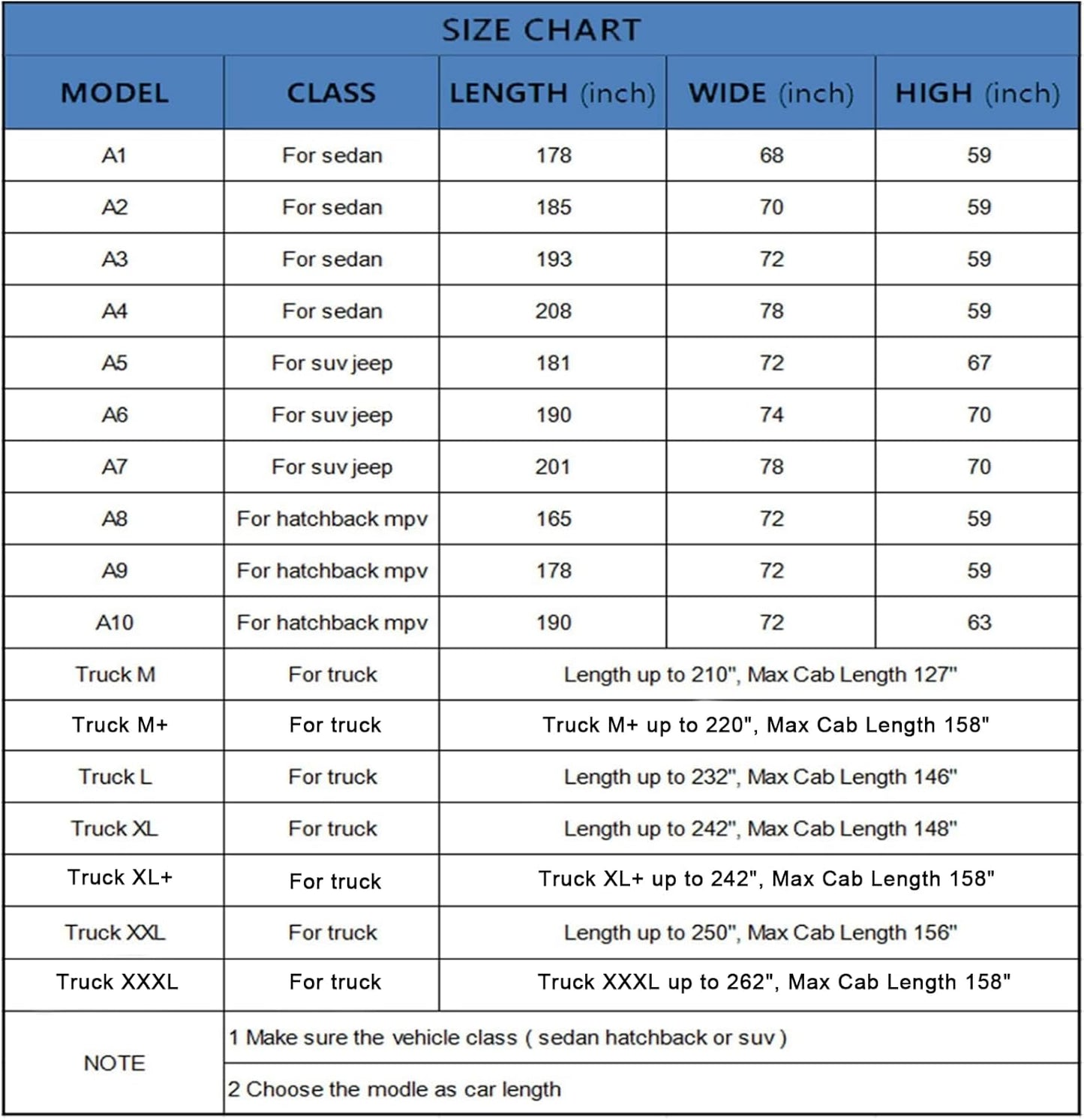 KouKou Hatchback Car Cover Waterproof All Weather Outdoor for Automobile Protection, Fit VW Golf GTI, Toyota Matrix, Audi A3,Ford Focus, Honda Fit, etc. (Length up to 178 inches)