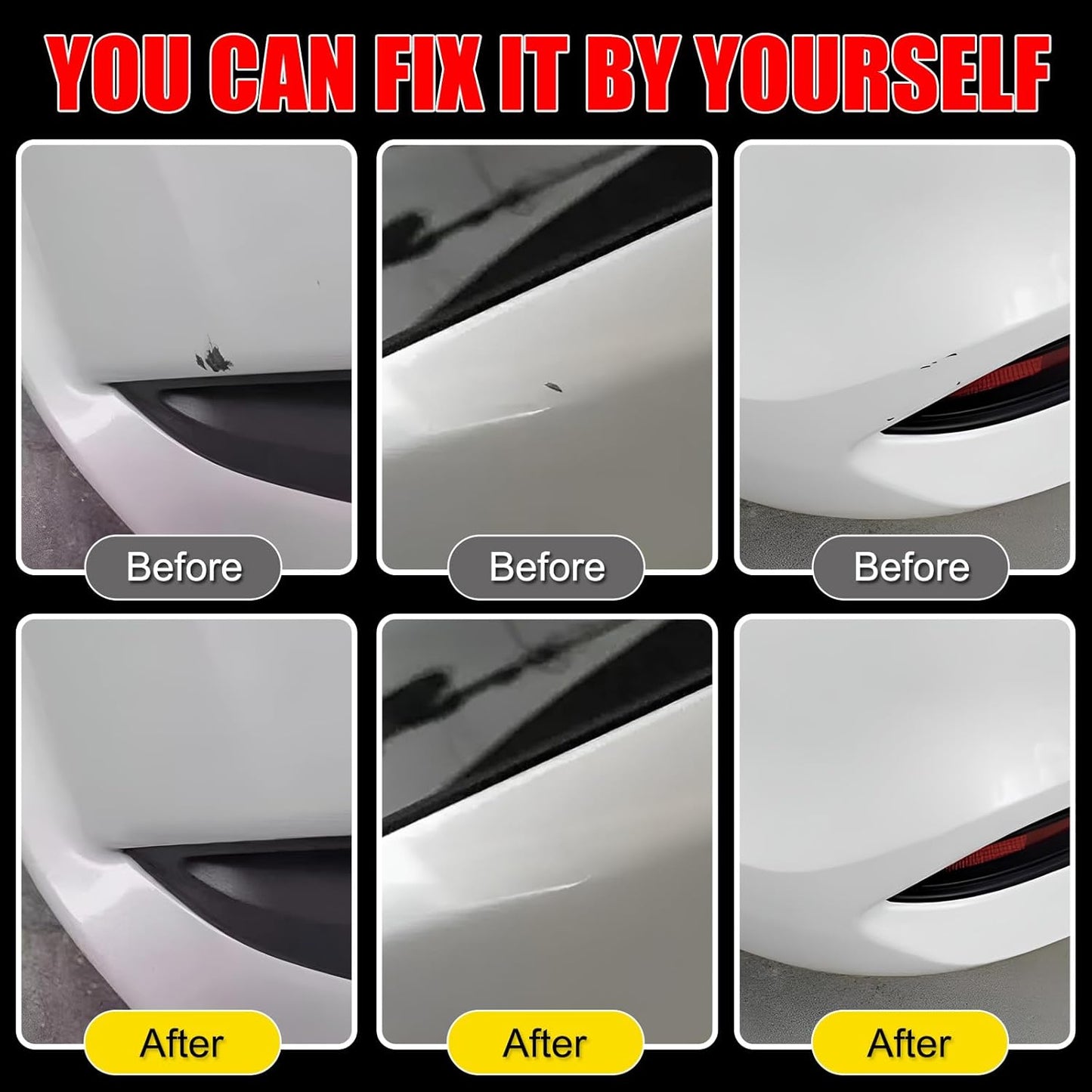 Car Touch Up Paint(Bright White(PW7/GW7)) for Chrysler, Car Paint Scratch Repair Kit, Quick & Easy Solution to Repair, 2 in 1 Scratch Remover Pen with 2PCS Disposable Micro Applicators