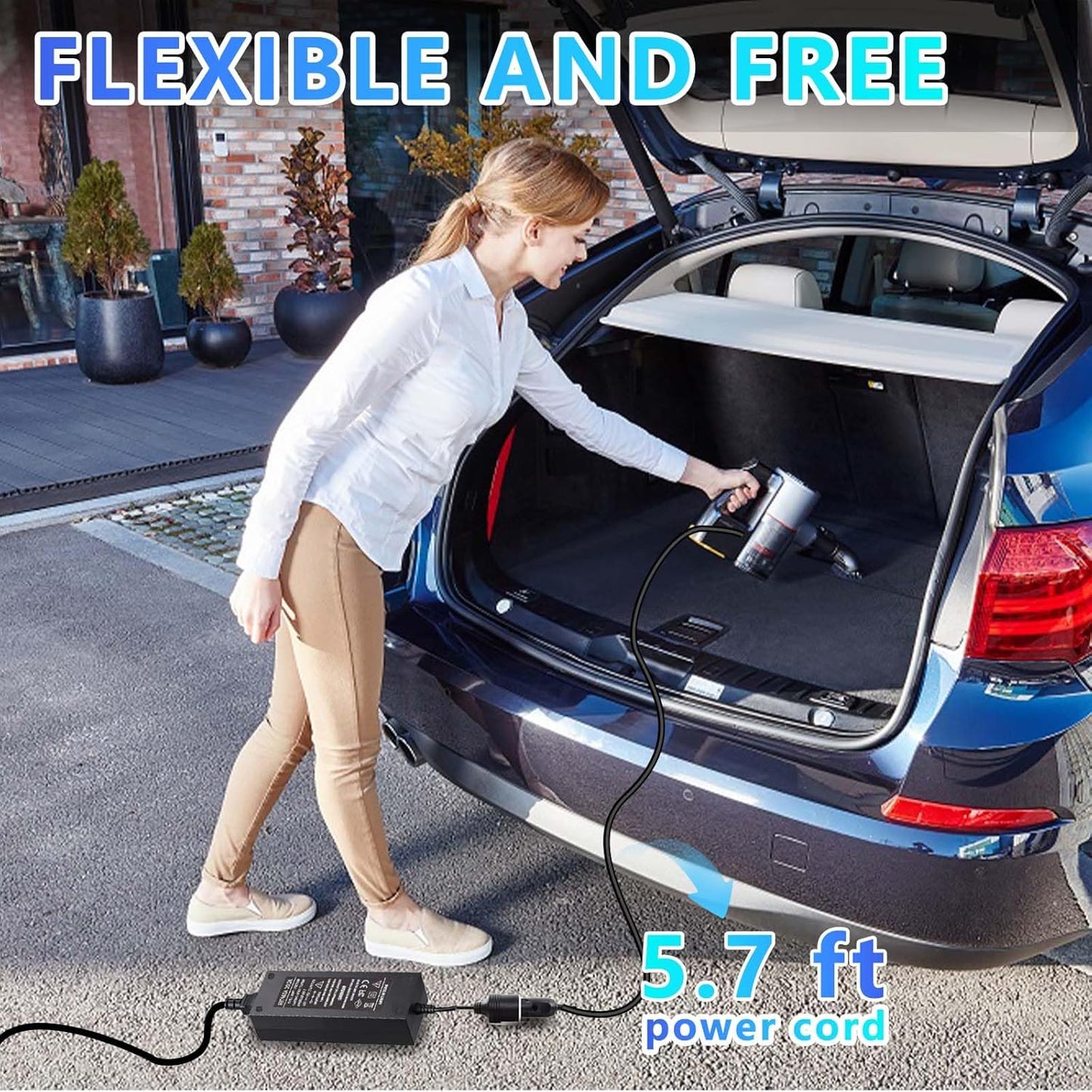 110V-240V to 12V 120W/10A Car Cigarette Lighter Socket AC/DC Power Supply Adapter for Car Inflator Refrigerator Vacuum Cleaner Stand-up Paddleboard (SUP) Pump