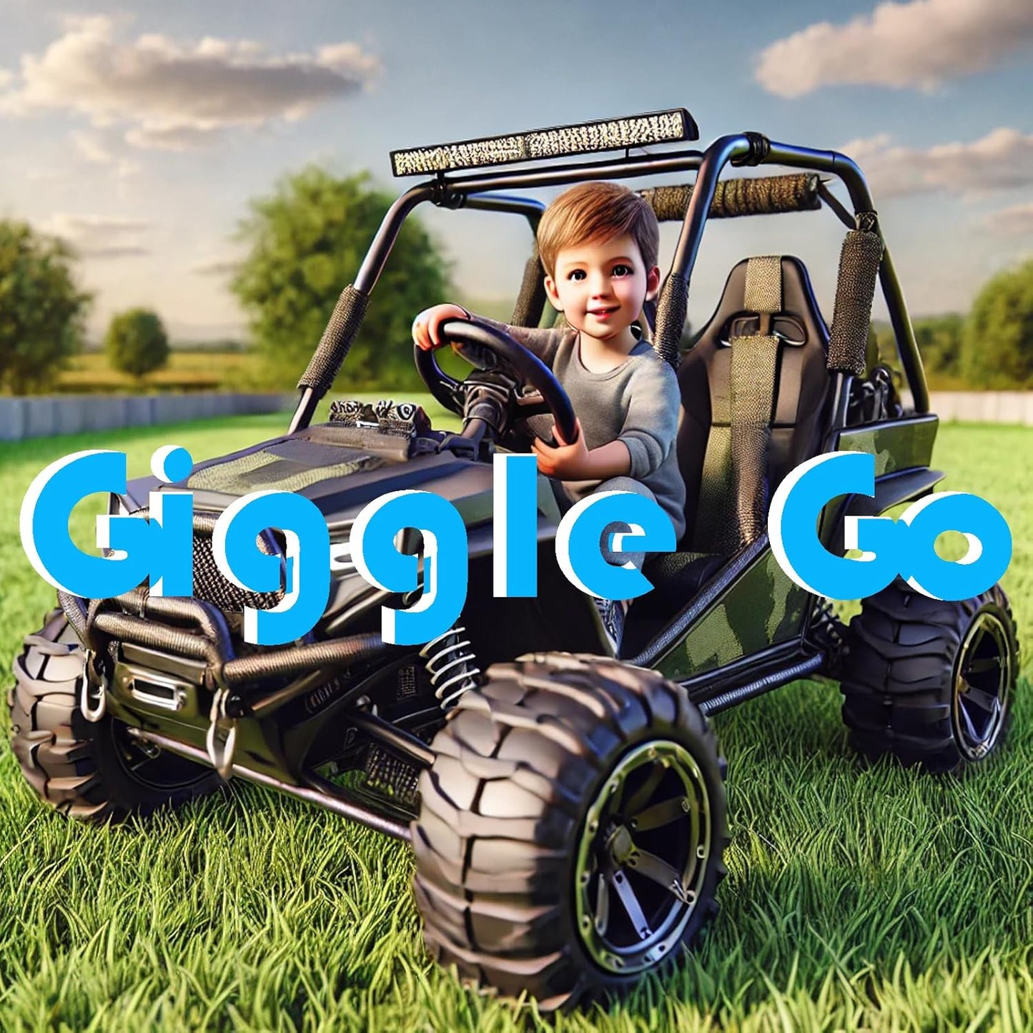 24V Battery Replacement for Ride On Cars,12Ah/7Ah with 2A Fast Charger, compatible with Dynacraft Realtree UTVs(24V 12Ah)