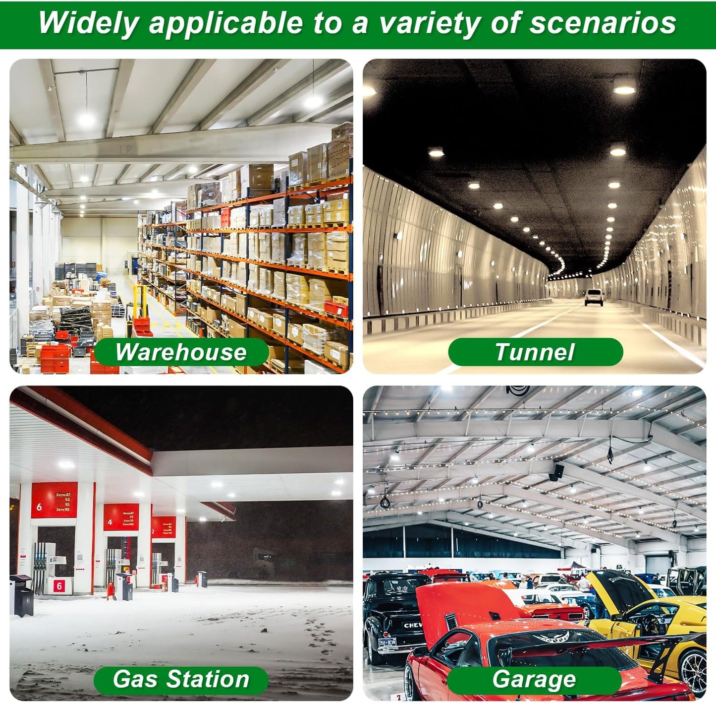 70W/45W/30W Power Selectable LED Canopy Garage Light with 3CCT (3500K/4000K/5000K), LED Parking Garage Lights 90-277V IP65 Commercial Residential Lights DLC (30W/45W/70W Power Selectable -1 PACK)