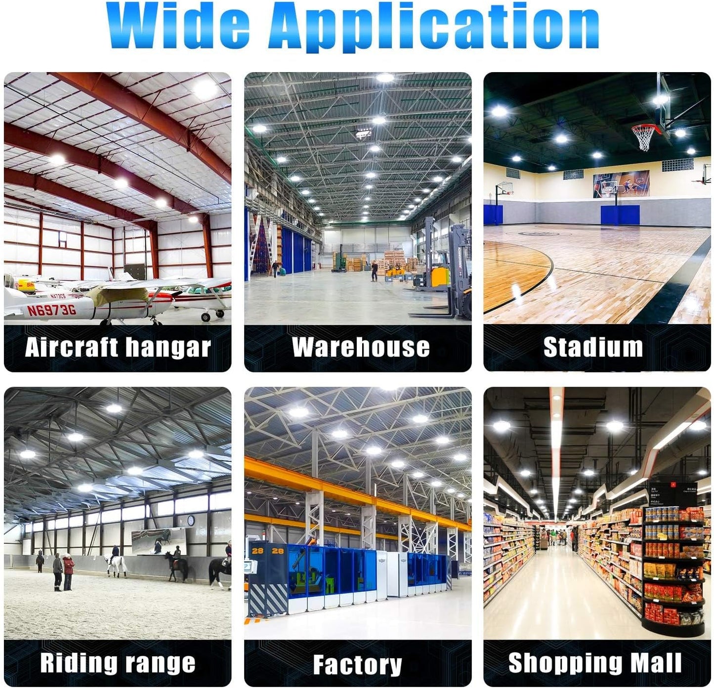 300W LED High Bay Light (πππ«π¬ πππ«π«ππ§ππ²), UL&DLC Listed 41000LM Dimmable UFO High Bay Lights for Warehouse, 5000K Daylight IP65 Waterproof Commercial Bay Lighting πππππ-ππππ