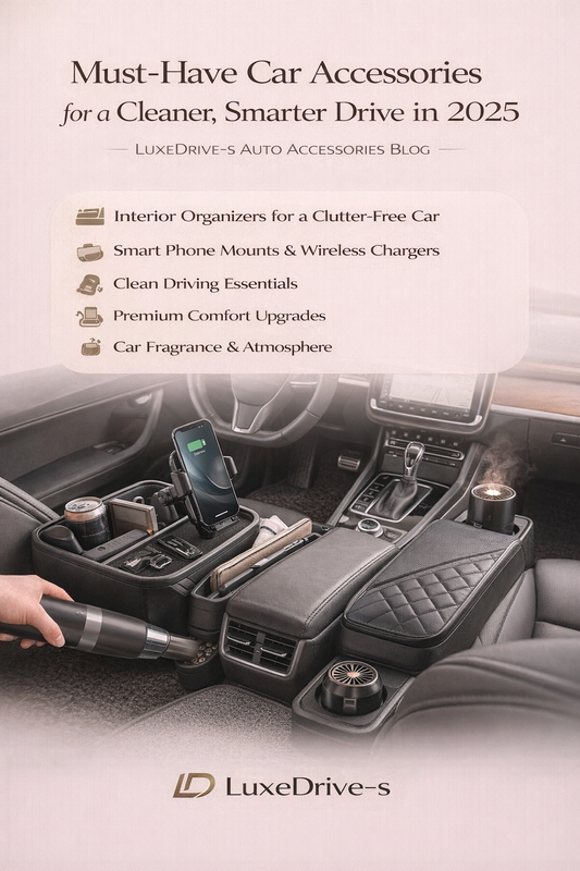 Must-Have Car Accessories for a Cleaner, Smarter Drive in 2025