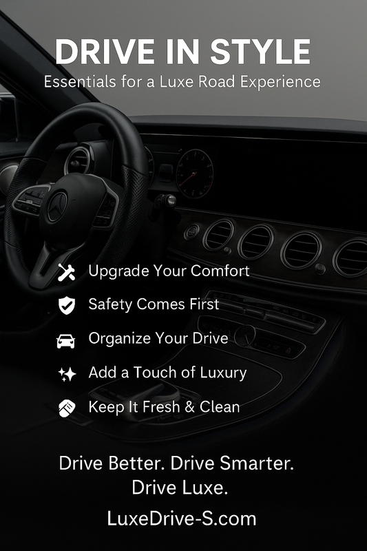“Drive in Style: Essentials for a Luxe Road Experience”