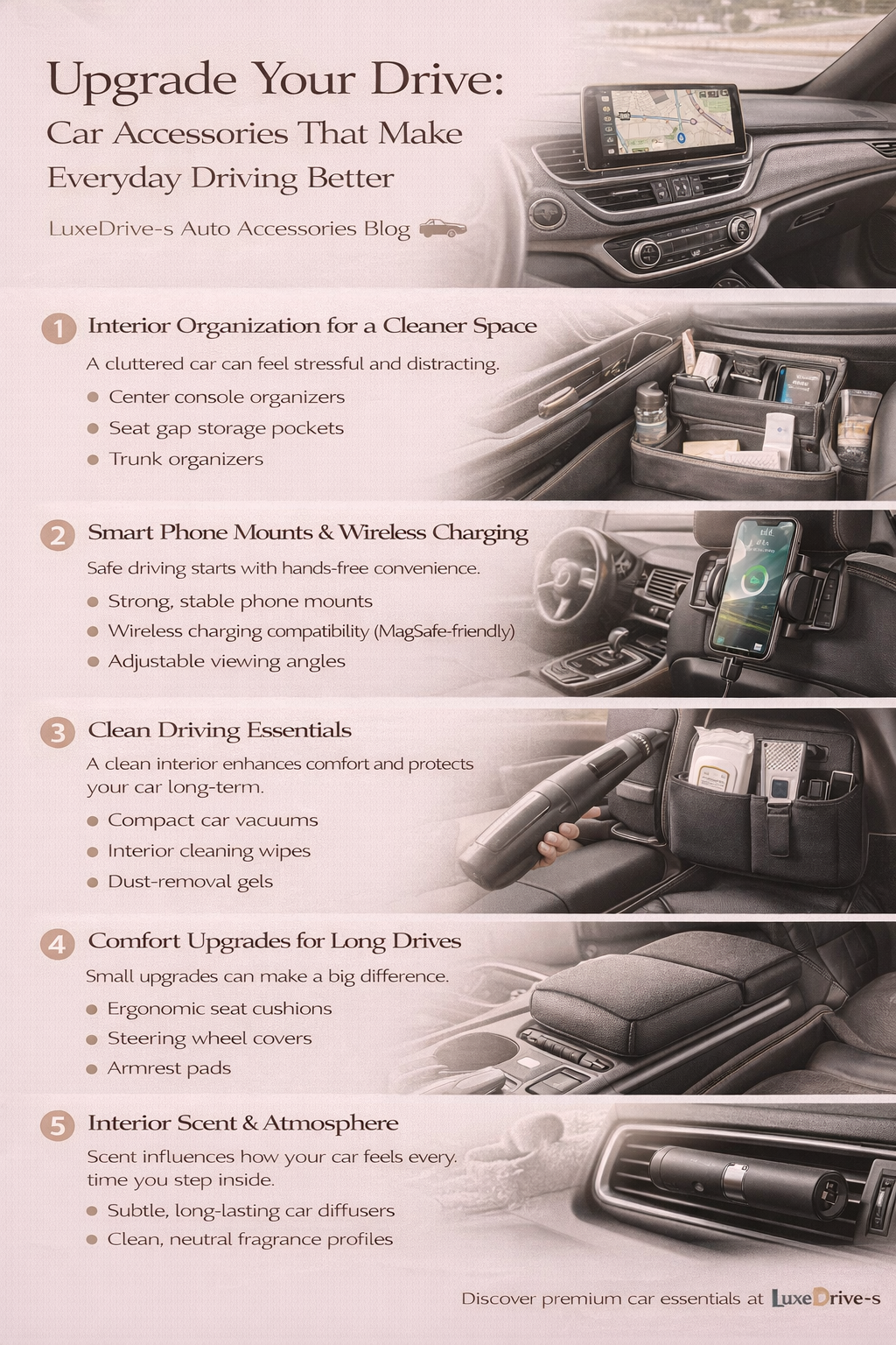 Upgrade Your Drive: Car Accessories That Make Everyday Driving Better