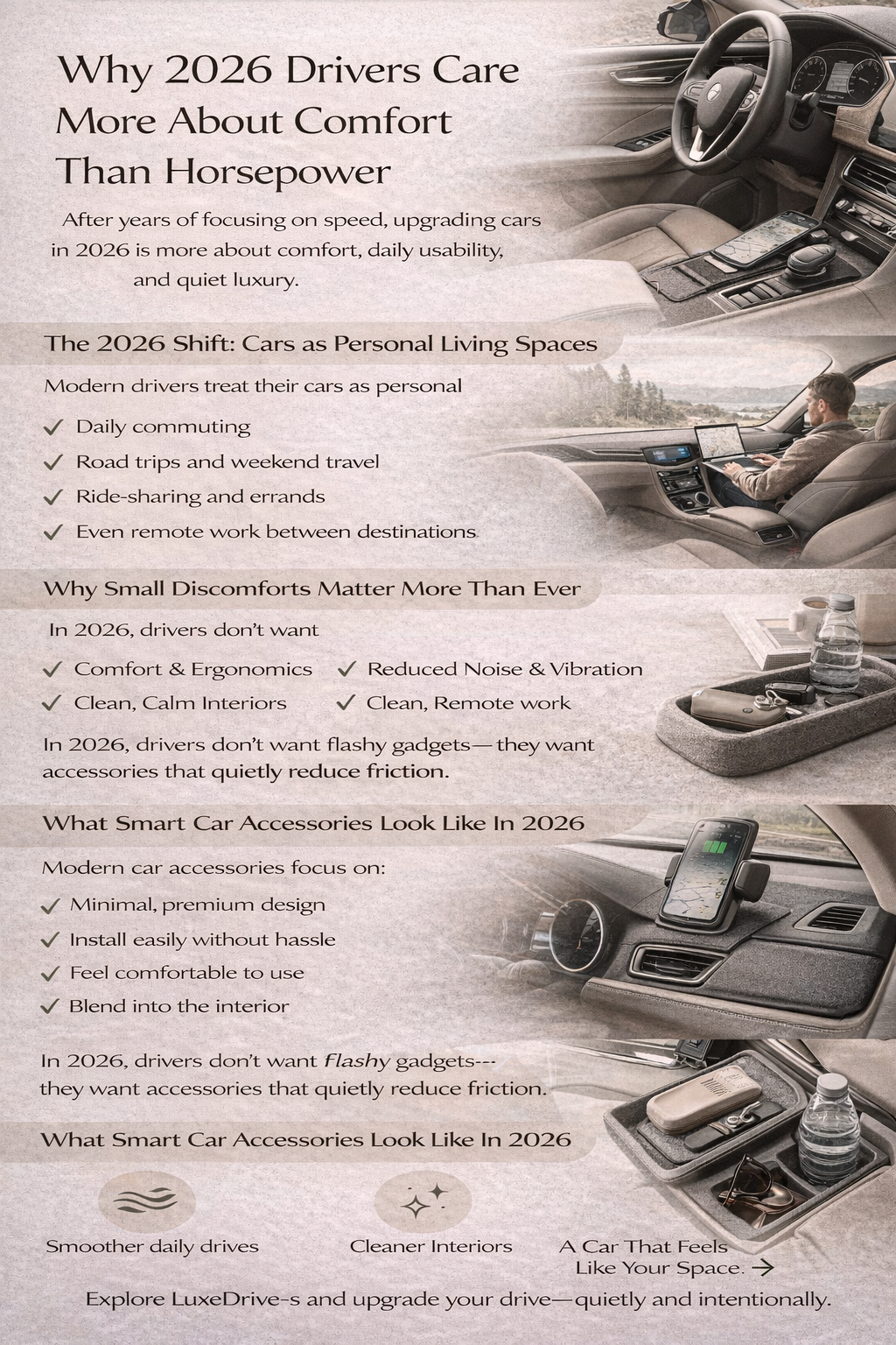 Why 2026 Drivers Care More About Comfort Than Horsepower