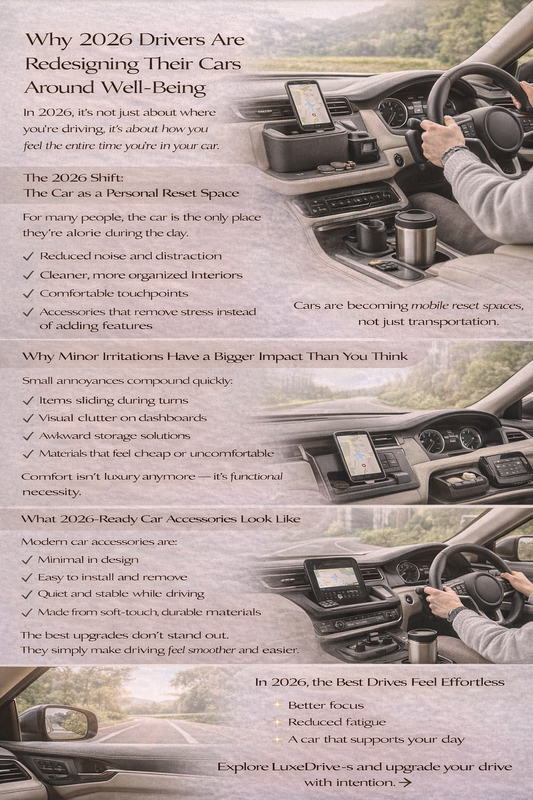 Why 2026 Drivers Are Redesigning Their Cars Around Well-Being