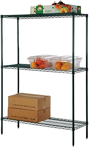 Omega 24" Deep x 72" Wide x 63" High 3 Tier Freezer Starter Shelving Unit