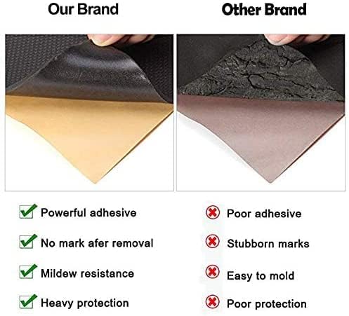 Car Door Protector Bump Body Guard,1/4" Sectional Foam Sticking Garage Wall Parking Protector Collision Avoidance Waterproof Foam Protector Wall Corner Protecting Your Car Doors (2 Pack)
