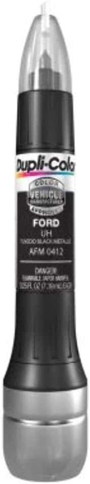 Dupli-Color AFM0412 Scratch Fix All-In-1 Exact-Match Automotive Touch-Up Paint – Ford Tuxedo Black Metallic – Paint Pen, 0.5 Fl Oz (Pack of 1)