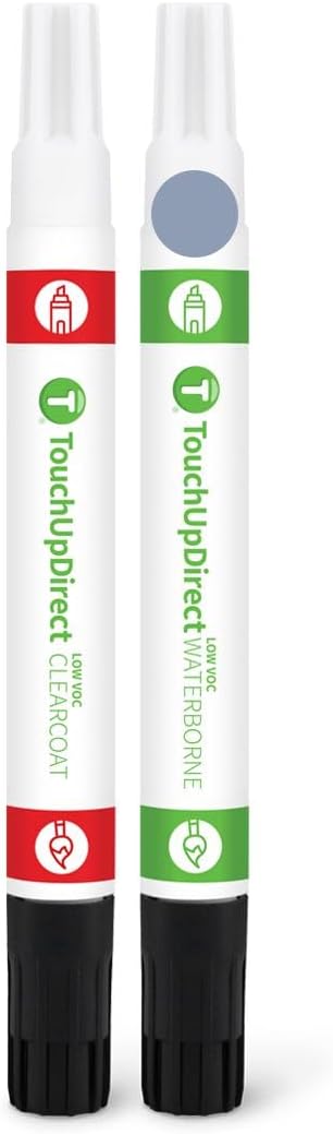 TouchUpDirect 1K5 Moon Dust Compatible with Toyota Exact Match Touch Up Paint Combo - Essential Kit