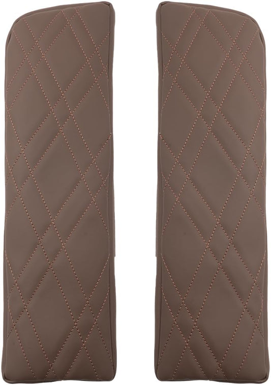 CDEFG for 2022-2025 BMW iX Center Console Cover Armrest Box Cover for 2023 2024 2025 iX (xDrive50, M60) Accessories Console Arm Rest Protector Brown