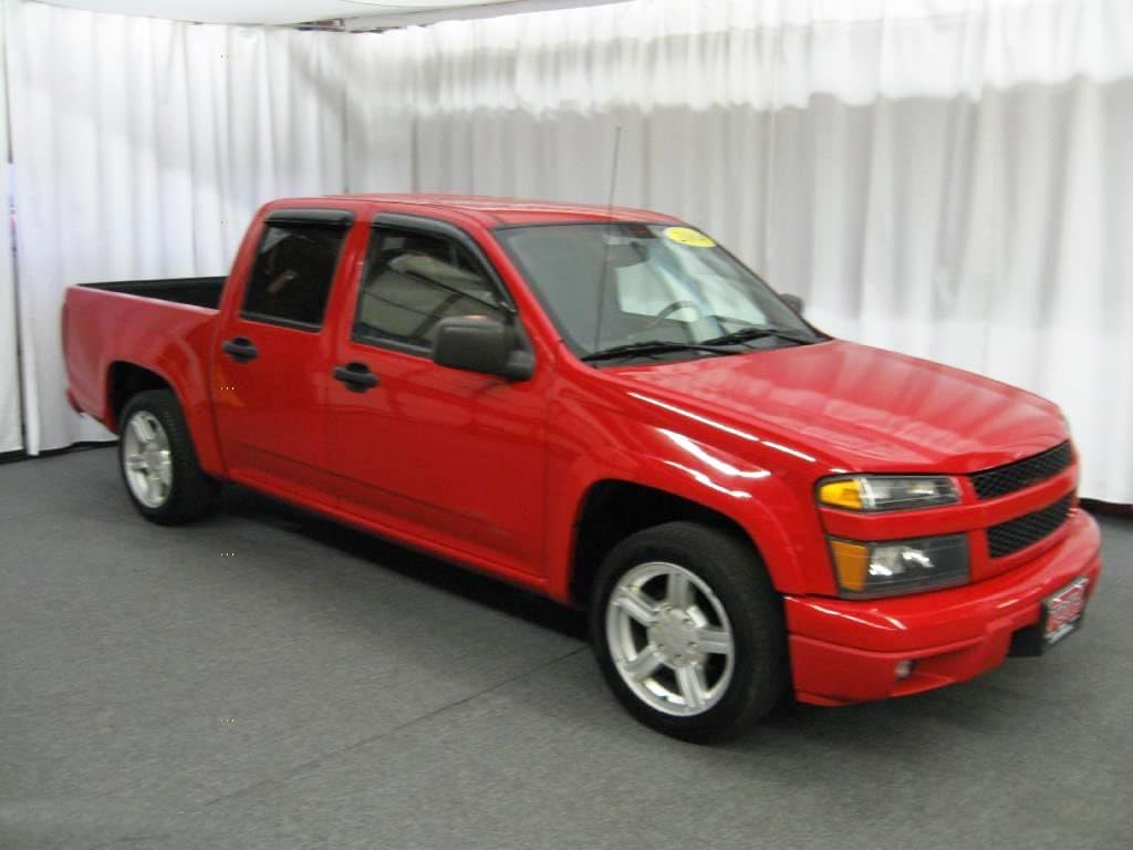 Lightronic Extra Durable Outside-Mount Auto Vent Window Visor, Fits 2004-2012 Chevrolet Colorado & GMC Canyon, Crew Cab Pickup, UV Protection Rain Guard, Original Wind Deflector, Dark Smoke, 4-Pcs