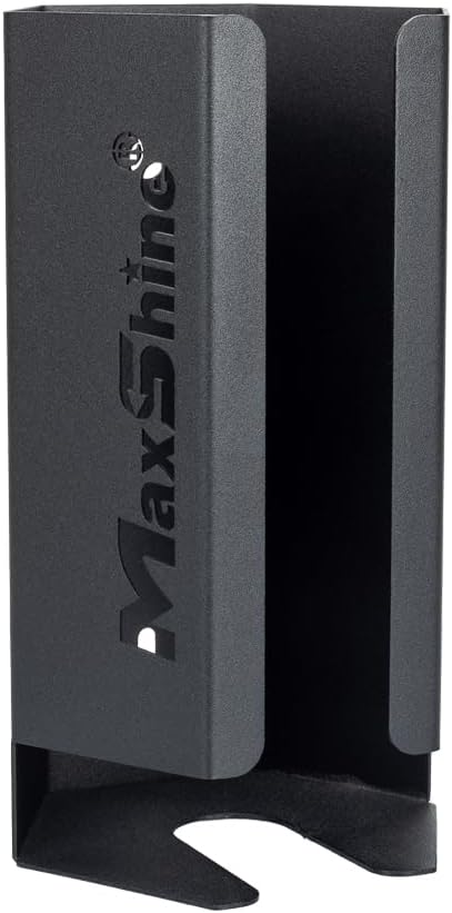 Maxshine 3" Universal Foam Pads Mini Holder – Wall-Mounted Organizer for 6+ Polishing Pads – Space-Saving, Durable & Anti-Corrosive Storage for Garage & Mobile Car Detailing