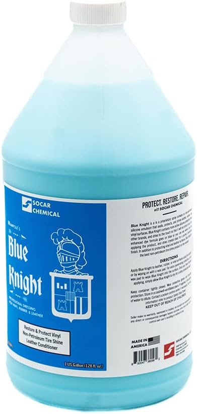 Blue Knight Tire Shine & Interior Dressing 128 fl. oz. (1 US Gallon)