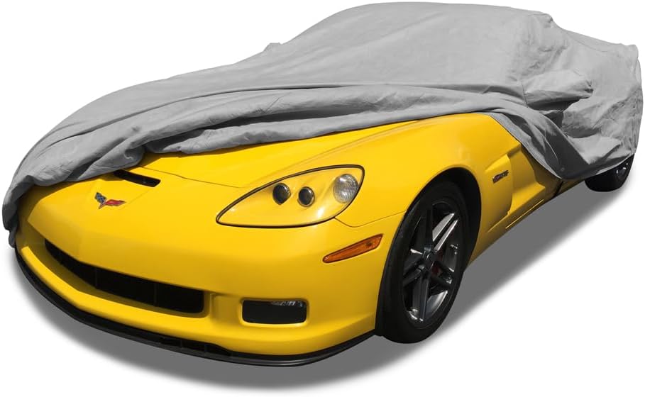 CarsCover Custom Fit C6 2005-2013 Chevy Corvette Z06 ZR1 Grand Sport Custom Car Cover for 5 Layer Ultrashield