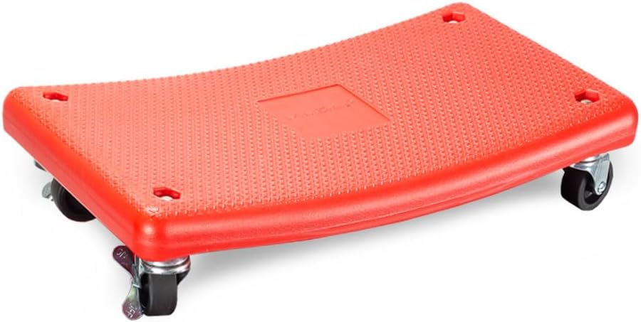 Maxshine Detailing Mini Creeper Without Cushion - Mobile Rolling Utility Creeper Seat for Mechanics & Detailers - Perfect for Car Cleaning, Buffering, Polishing, Ceramic Coating & Car Waxing