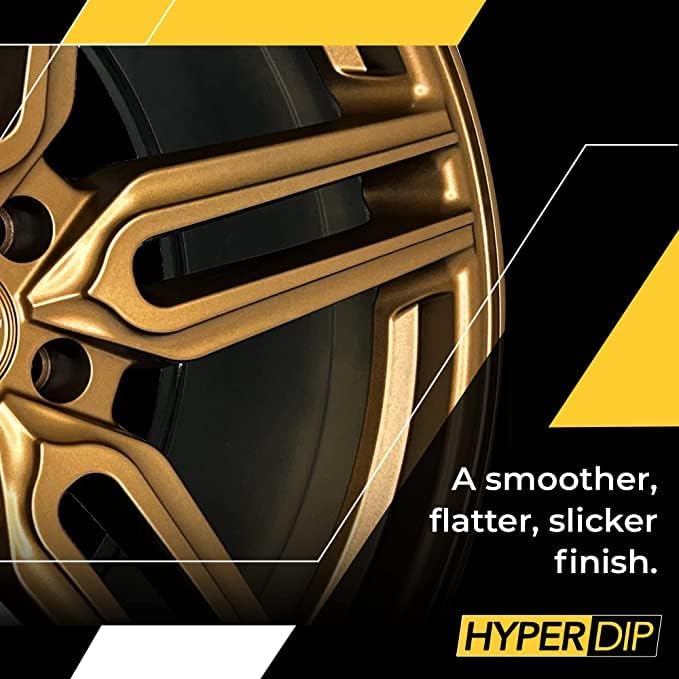 DipYourCar.com HyperDip Paint - Can of Sprayable Automotive Dip Coat - Removable Peelable Paint Protection for Cars - Bronze Gold Satin Coat Spray