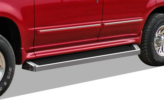 APS (Silver Running Board Style) Running Boards Nerf Bars Side Steps Step Compatible with Ford Explorer 1995-2001 4-Door (Exclude 02 Body Style and All Sport Trim Will Not Fit with Mud Flaps)