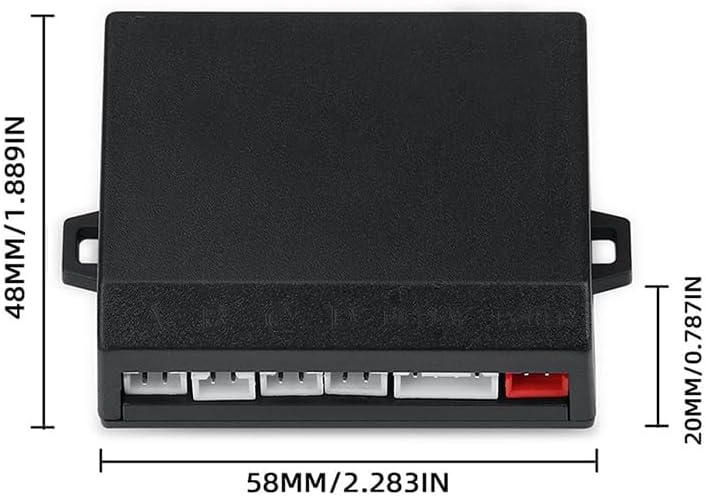 Parking Sensor Kit Backup Sensor Kit Reverse Sensor for Car 18 Color Options for Probes Adjustable Alarm Volume Professional Sensore de Reversa para Carro Safe Driving Assistant（Livid Grey）