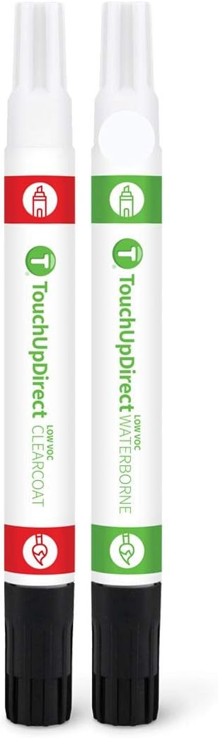 TouchUpDirect 056 White/Natural White for Toyota Exact Match Touch Up Paint Combo - Essential Package