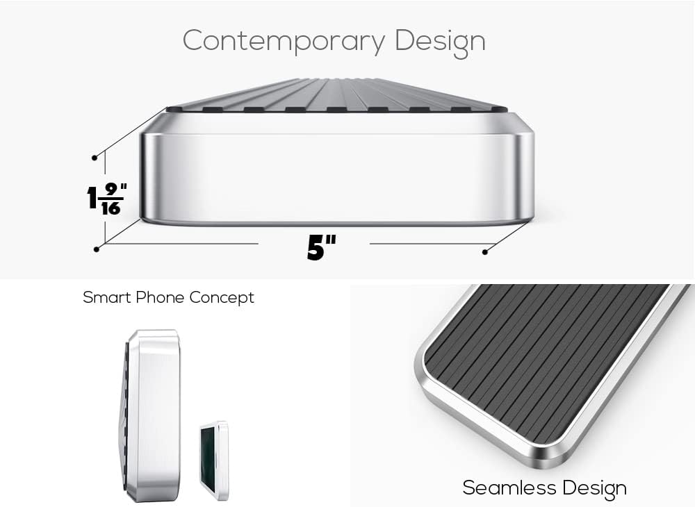 APS Wheel to Wheel Running Boards 5in Compatible with Ford F150 2015-2025 Regular Cab 6.5ft Bed & F-250 F-350 Super Duty 2017-2025 304 Stainless Steel (Nerf Bars Side Steps Side Bars)