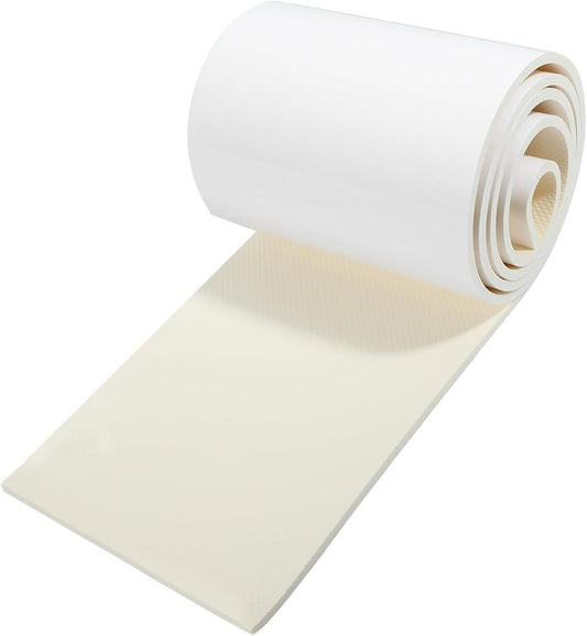 2000x200x6.5mm Car Garage Wall Guard Door Bumper Universal Protector Anti Collision Waterproof White Replace Parts