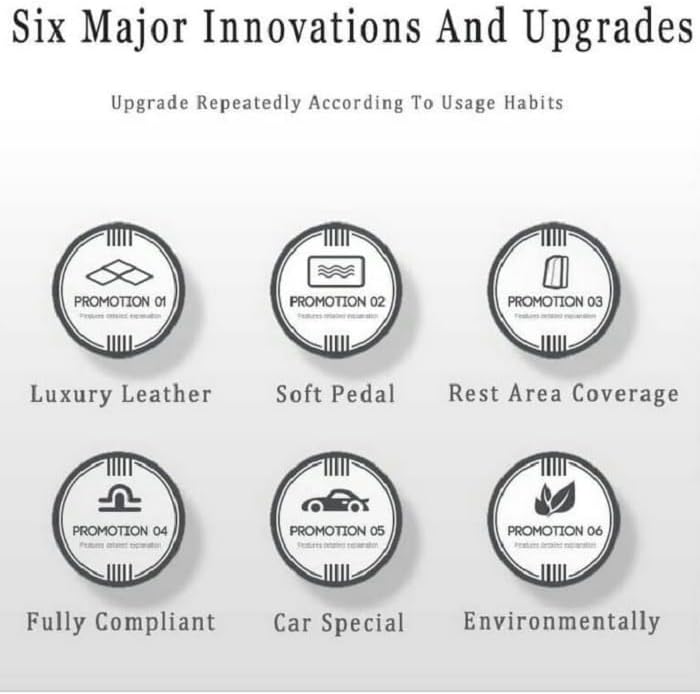 Customized Personalized car Floor mats, All-Weather Luxury car Floor mats, Waterproof and Anti Slip Leather car Floor mat Lining, 95% Customized car, Truck, and SUV Floor mats (Black and red Stripes)