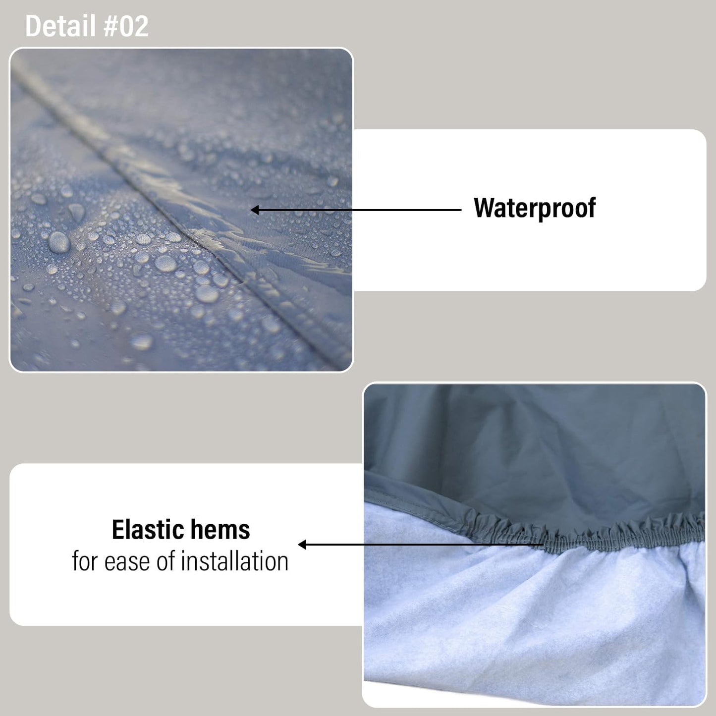 Supreme Full Car Cover – for Pontiac Executive 1966-1969 Sedan 4-Door Coupe 2-Door Semi Custom Fit Waterproof Full Coverage All Weather Windproof Dust Proof Indoor Outdoor Automobile