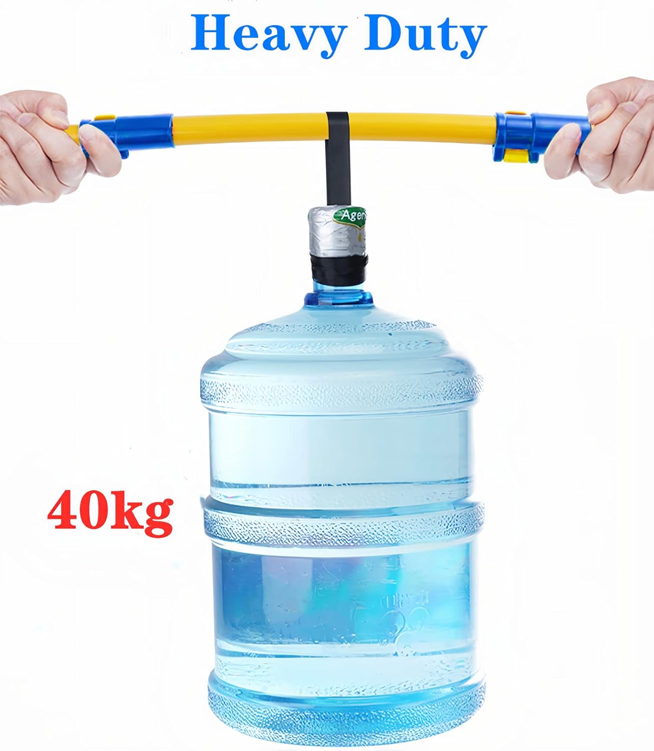 Upgrade Car Wash Brush Mop with Long Handle,Car Wash Brush Car Cleaning Brush Kit Car Wash Mop Car Wash Brush with Hose Attachment Car Washing Brush with Scratch-Free Replacement Head(Blue