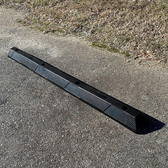 Imperial Standard Parking Wheel Stopper - Parking Stopper for Garage - Garage Parking Stops - Heavy Duty Car Stopper - Garage Parking Stopper - Rubber Parking Stop for Car Parking