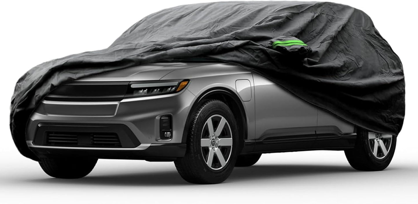 Proadsy 2025 Upgrade Car Cover Custom Fit for Honda Prologue 2024 2025, Waterproof All Weather for Automobiles, Full Exterior Cover Rain Snow Sun Protector Indoor Outdoor Car Cover