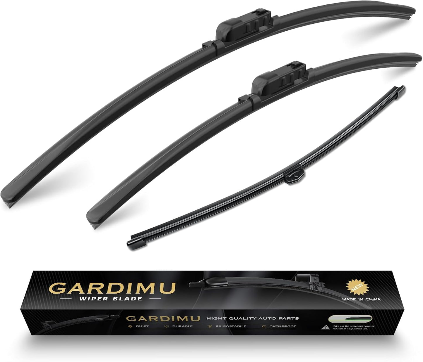 Replacement for BMW X7 Windshield Wiper Blades, 3 Pieces of Car Front and Rear Window Wiper Blades for BMW X7