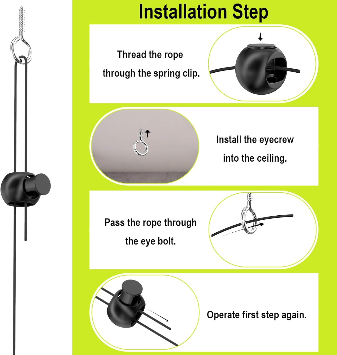 Garage Parking Aid Ball, Parking Guide System for Car Accessories, Stop Indicator, Parking Assist Ball, Aid-Parking Kit, Garage Car Stopper, Pack of 2