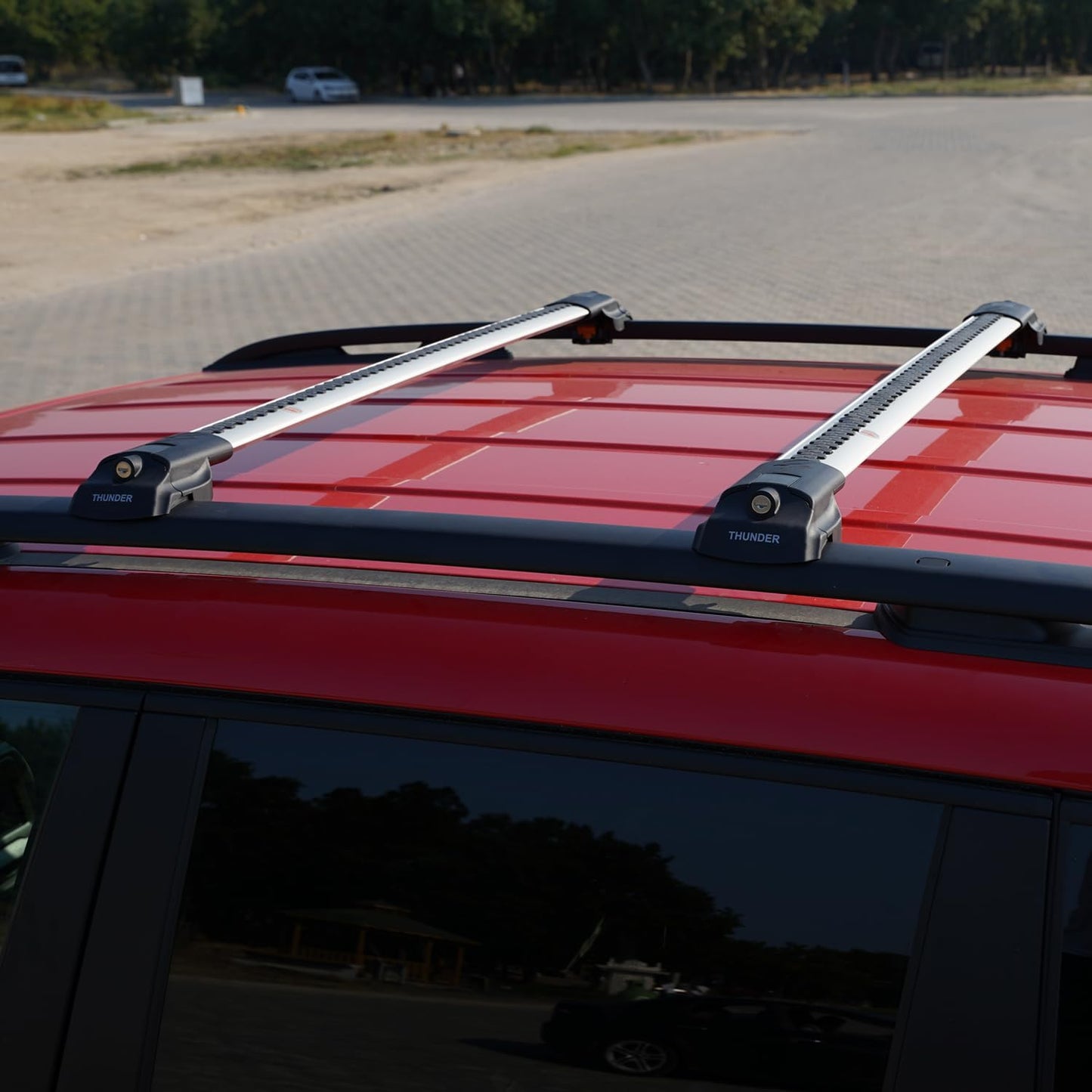 for Subaru XV Crosstrek 2013 2026 Roof Rack Cross Bars | Lockable Aluminum Luggage Carrier | Anti-Theft Design with Key | Fits with Raised Side Rails | Base Premium Sport Limited Wilderness (Gray)