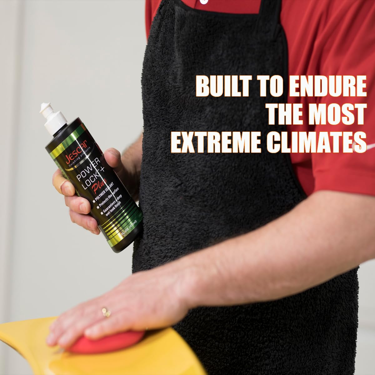 Jescar Power Lock Plus Polymer Sealant - 32oz - Durable High-Gloss Paint Sealant for Long-Lasting Protection – Easy Application, Safe for All Paint Types, Easy to Apply, Hand or Machine Application