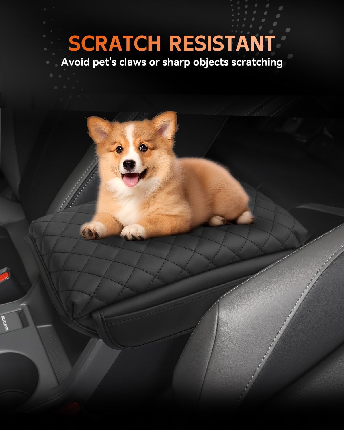 CDEFG for Subaru Crosstrek 2024-2025 Center Console Cover Armrest Box Cover for Crosstrek (Premium, Sport, Limited, Wilderness) 2024 2025 Accessories Console Arm Rest Protector Thickened