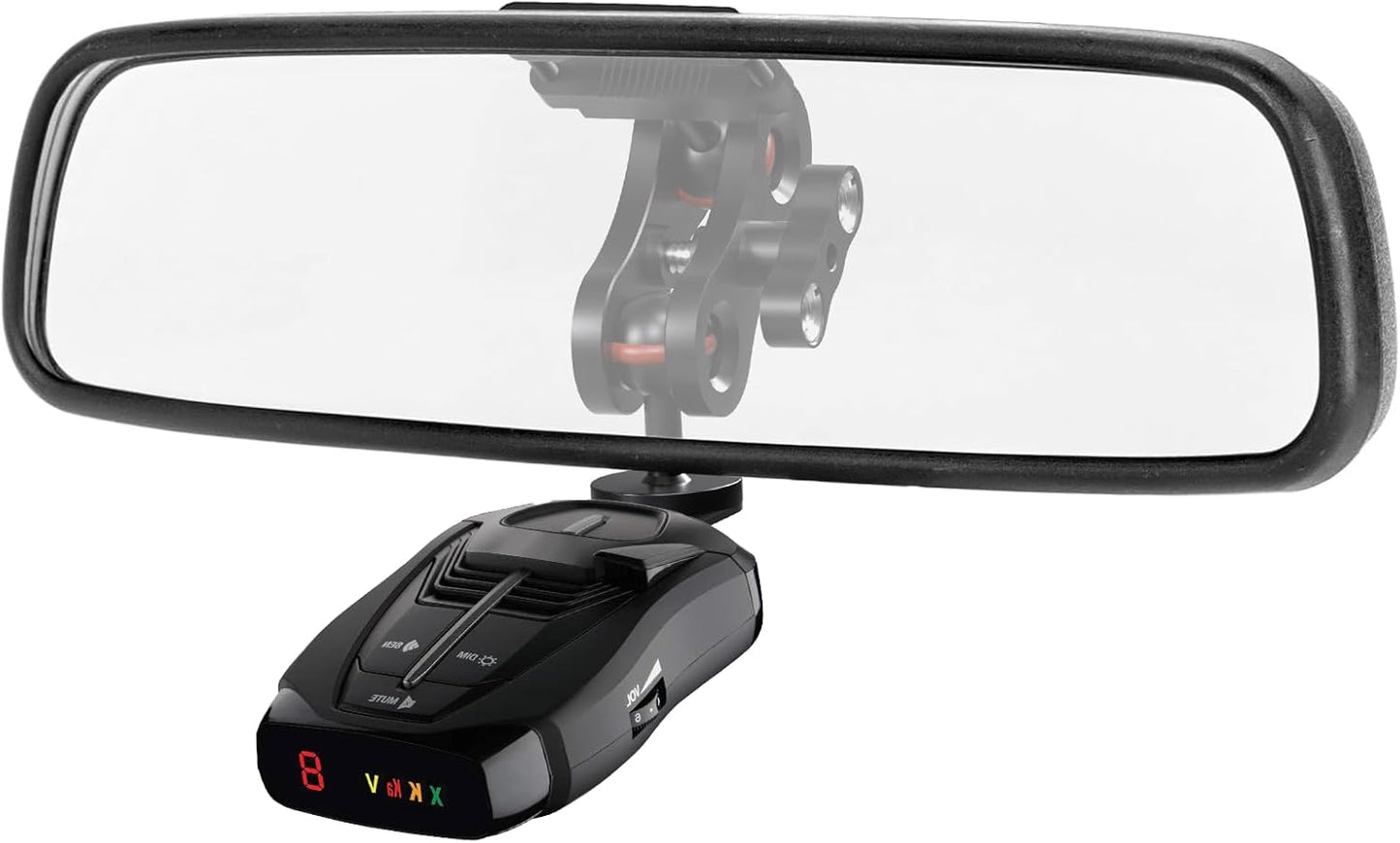 Radar Mount Mirror Mount Bracket，Aluminum Radar Detector Mount (for Cobra Radar Detector Mount)