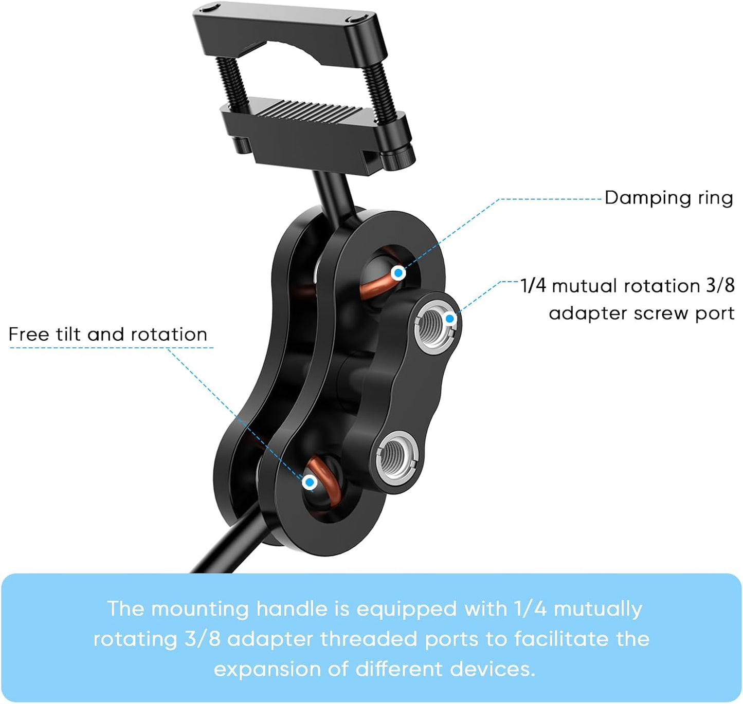 Radar Detector Rearview Mirror Rod Mounting Bracket and Radar Direct Power Cord Hardwired Kit and Fuse Tap(for Cobra Radar Models)