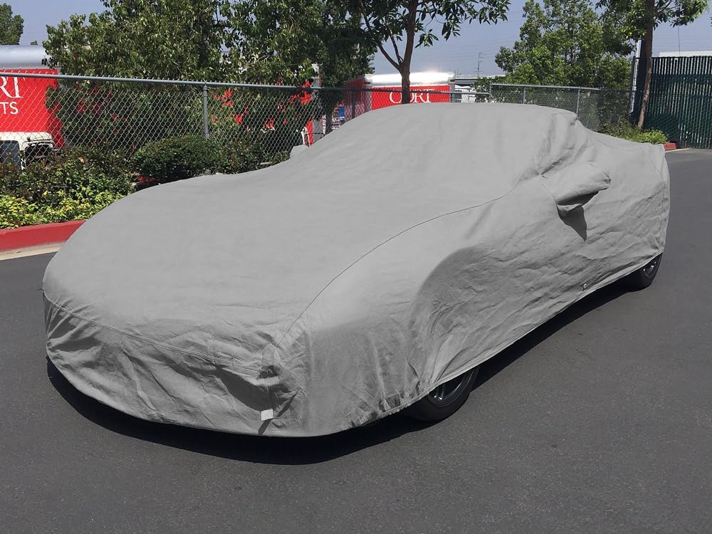 CarsCover Custom Fit C6 2005-2013 Chevy Corvette Z06 ZR1 Grand Sport Custom Car Cover for 5 Layer Ultrashield